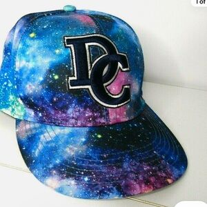 Washington DC  Space Galaxy trucker Hat NWOT Embroidered